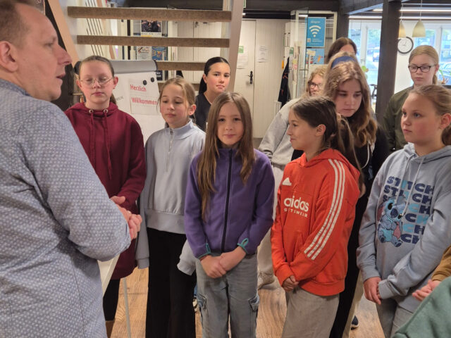 Stadtbücherei öffnet Türen für die IGS Bramsche