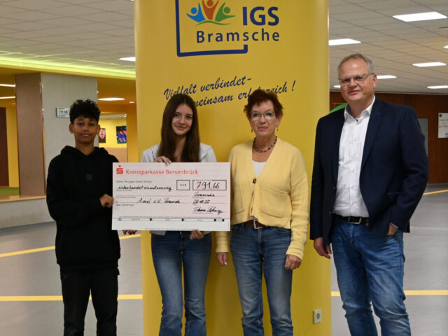 IGS Bramsche spendet an Amal e.V.